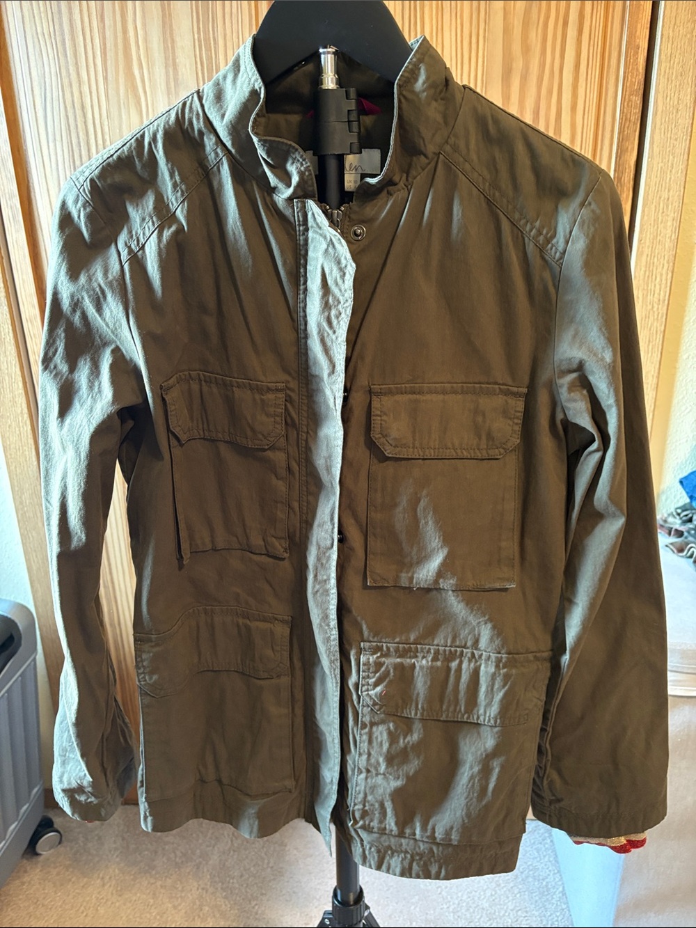 Women’s Olive Utility Field Jacket Size 6 Like New